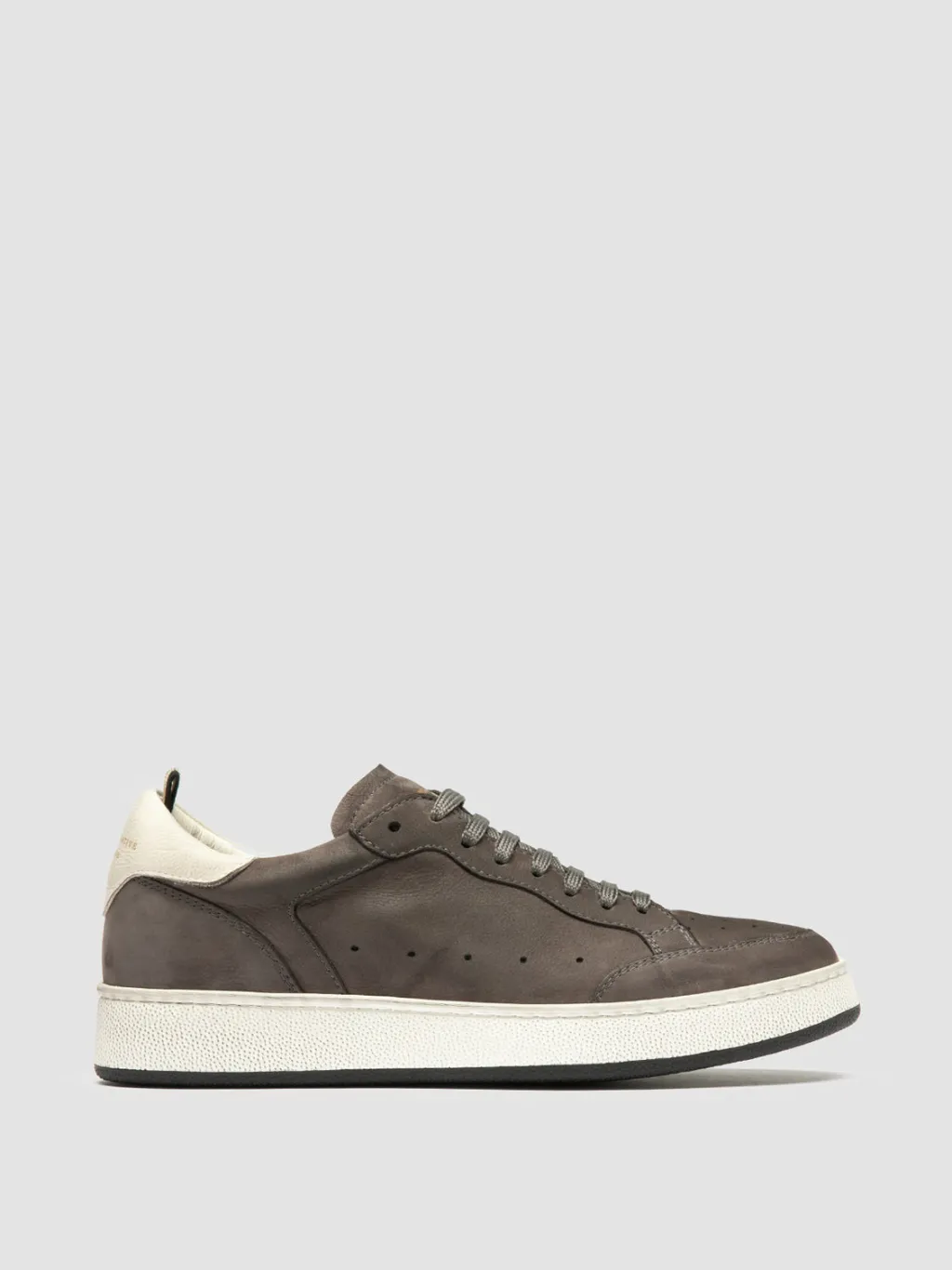 Women Officine Creative THE ANSWER 102 - Grey Nubuck Low Top Sneakers