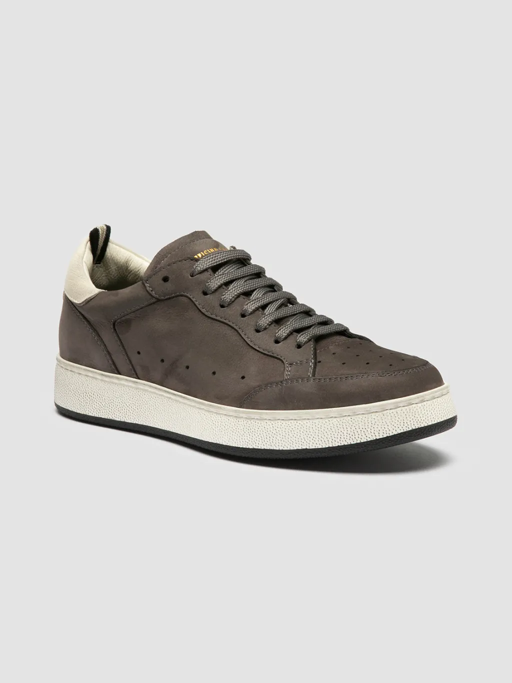Women Officine Creative THE ANSWER 102 - Grey Nubuck Low Top Sneakers