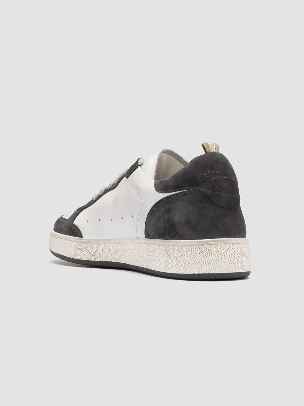 Officine Creative THE ANSWER 001 - Leather And Suede Low Top Sneakers