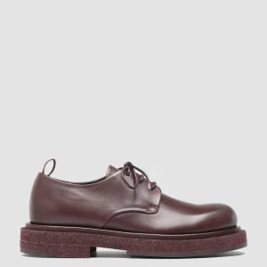 Women Officine Creative TONAL 100 - Burgundy Leather Derby Shoes