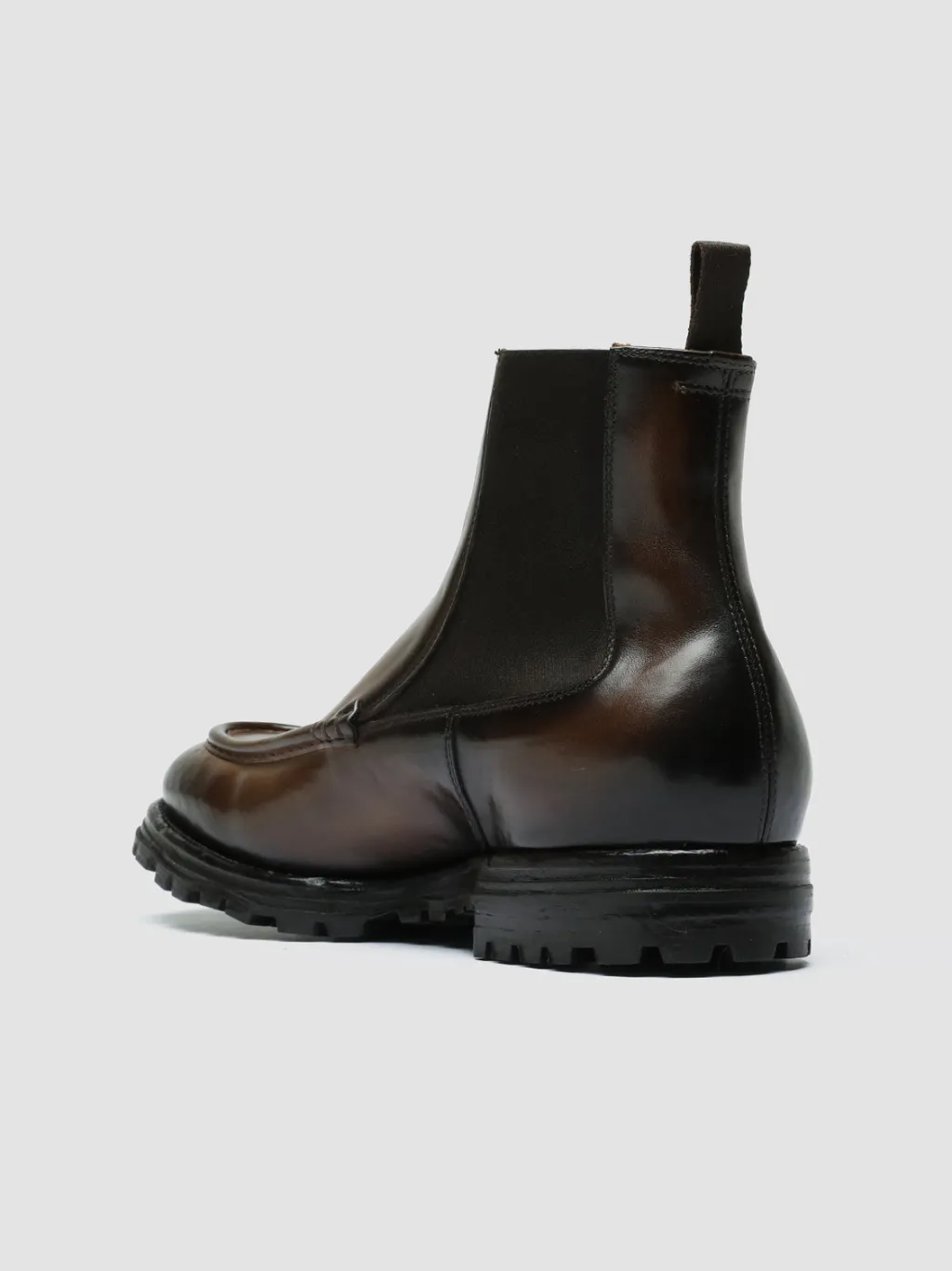Officine Creative VAIL 017 - Brown Leather Chelsea Boots
