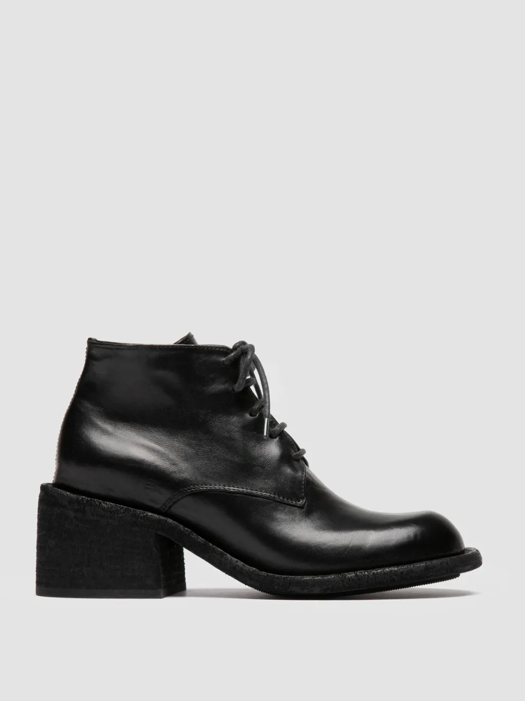 Women Officine Creative WILDS 002 - Black Leather Chukka Boots