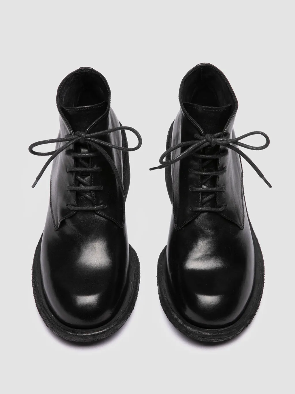Women Officine Creative WILDS 002 - Black Leather Chukka Boots