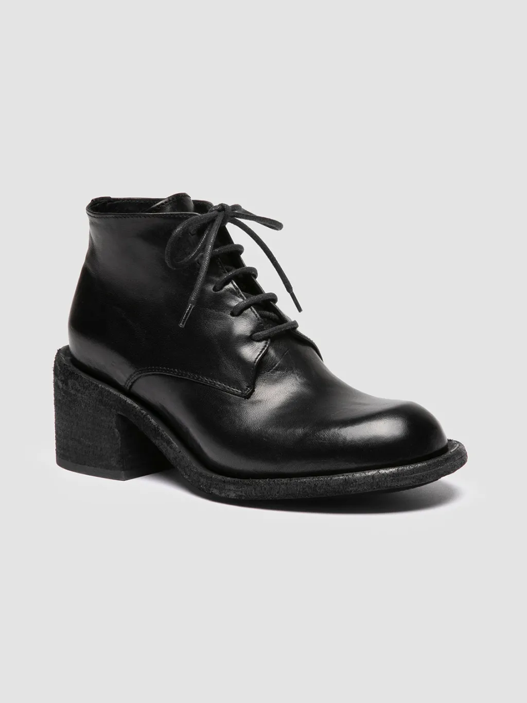 Women Officine Creative WILDS 002 - Black Leather Chukka Boots