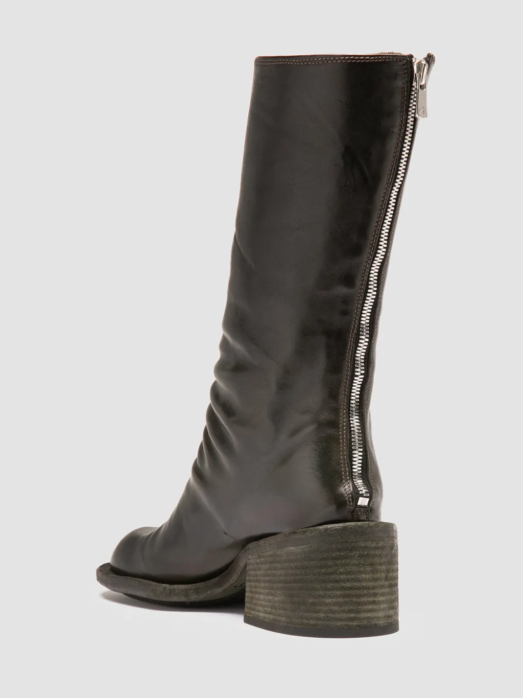 Women Officine Creative WILDS 006 - Brown Leather Zipped Boots