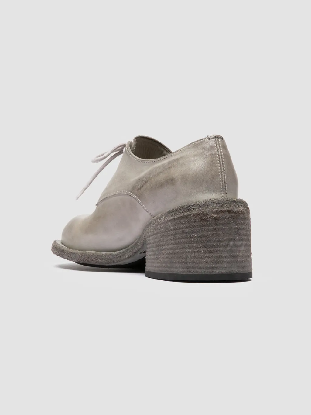 Women Officine Creative WILDS 001 - Grey Leather Derby Shoes